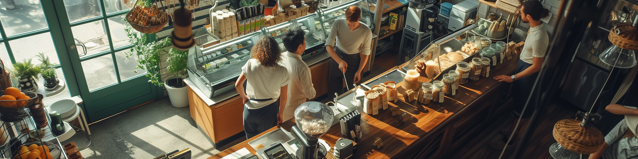 Small business serving clients